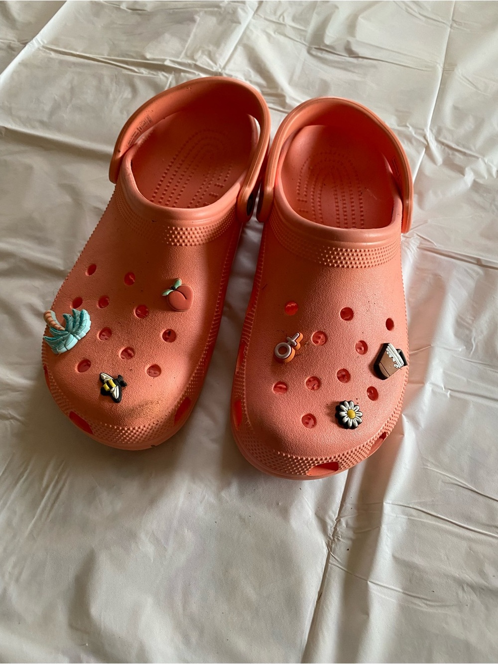 Crocs Coral Clog Shoes with jibitz
